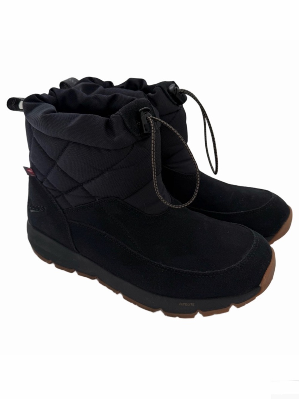 Danner Cloud Cap 400G Men's Size 10.5 Black Suede Snow Boots NEW W/O Box
